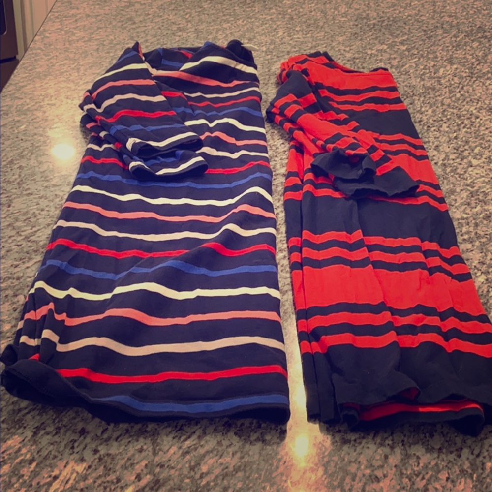 Pair of casual dresses